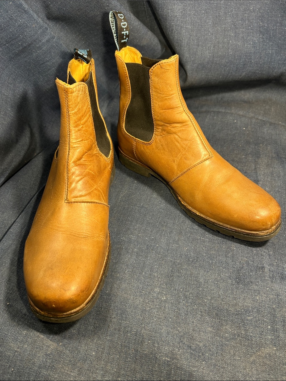 John Fluevog leather ankle boots